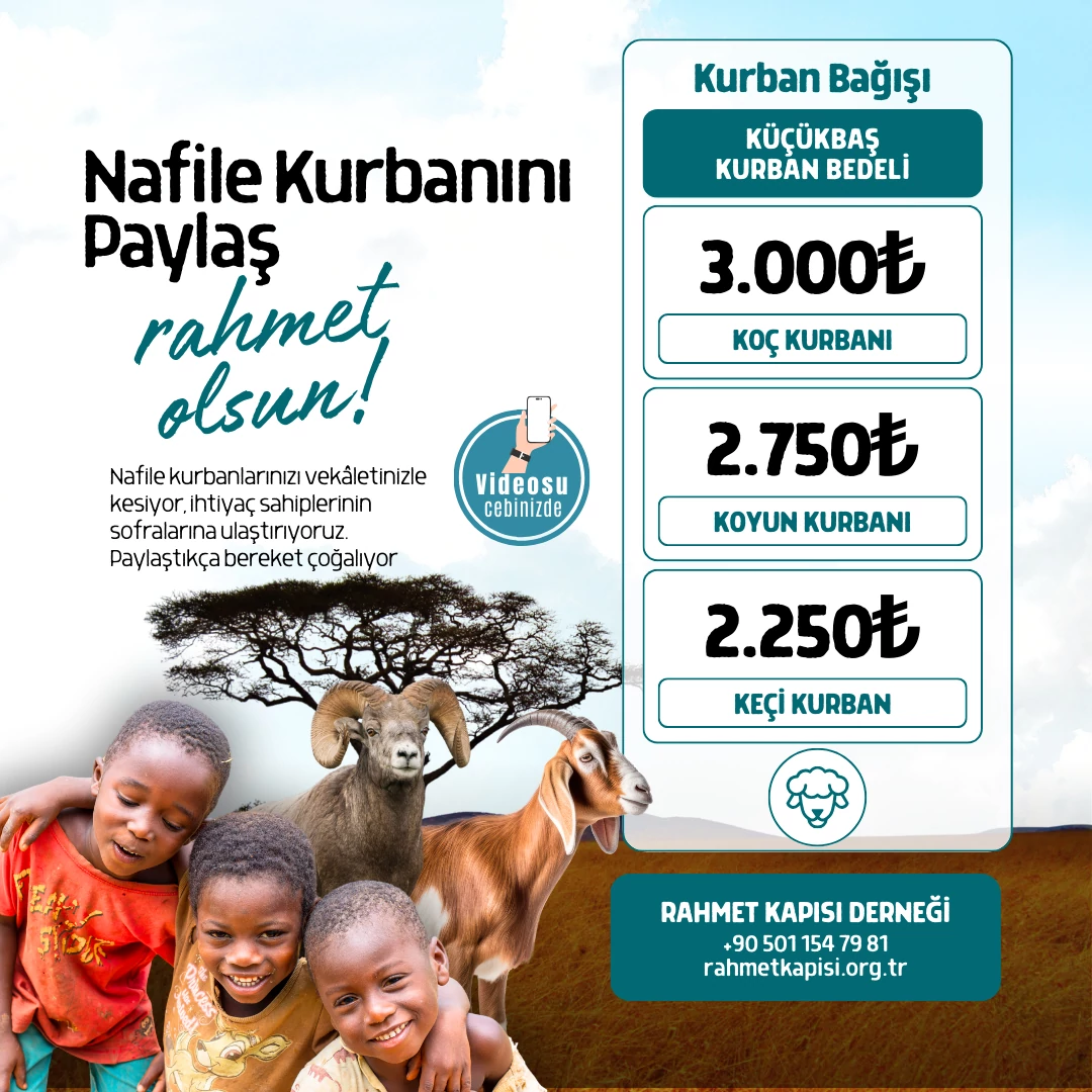 Nafile Kurbanı Bağışı